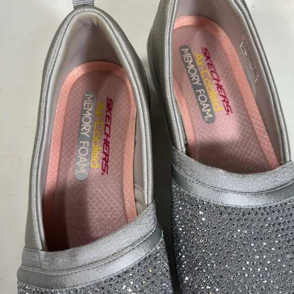 Sketchers Arya Sparkle Slip-Ons - Size 7.5 - Picture 8 of 8